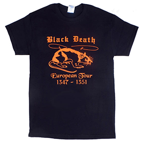 Black Death European Tour T-Shirt